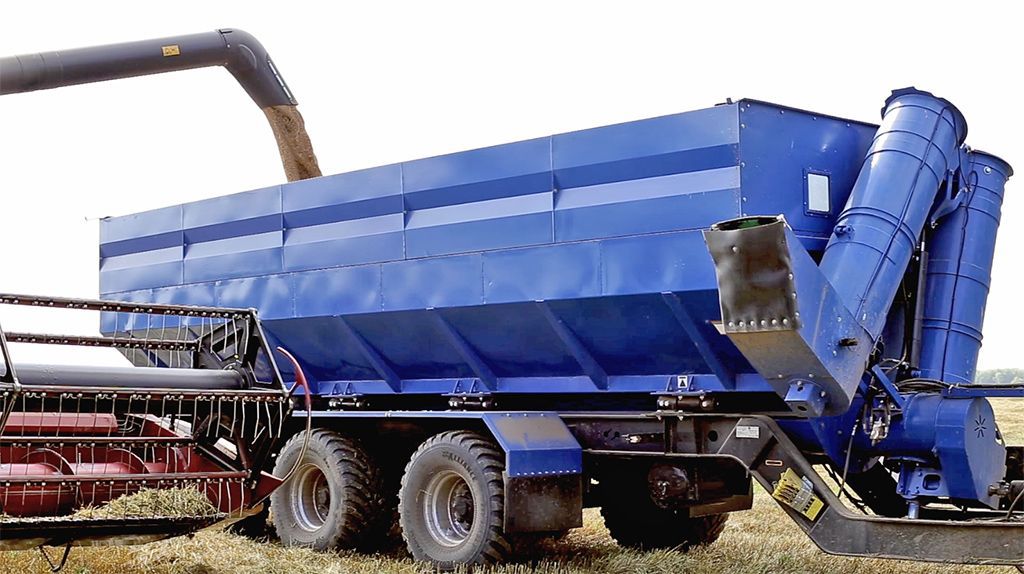 Бункер - перегрузчик зерна Тонар БП-15