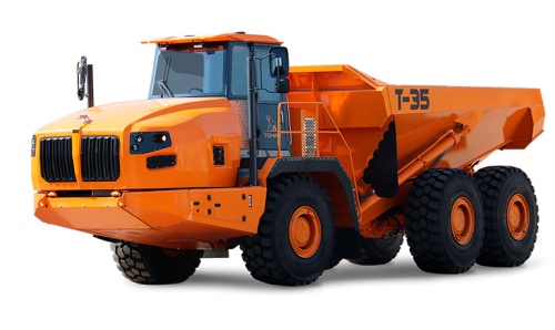 Шарнирно-сочлененный самосвал Тонар-7507