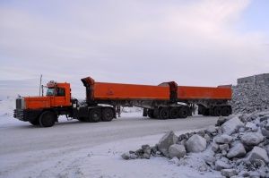 Автопоезд ТОНАР для лидера алмазодобывающей отрасли мира компании "АЛРОСА"